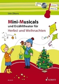 Udo Zilkens et Maren Blaschke - Mini-Musicals  : Mini-Musicals und Erzähltheater über Herbst und Weihnachten - (JelGi-Musicals). guitar..