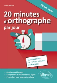 20 minutes d'orthographe par jour