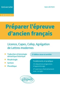 Préparer l'épreuve d'ancien français
