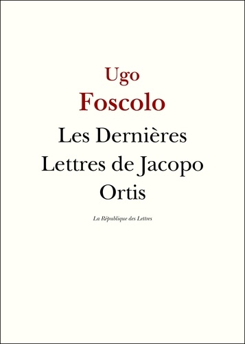 Les Dernières Lettres de Jacopo Ortis