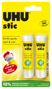 Lot 2 stic colle 8g blister