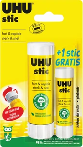 Lot de 1 stic blanc 40g + 1 stic 8.2g gratuit
