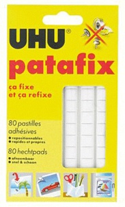 UHU FRANCE - PATAFIX BLANC 80 PASTILLES