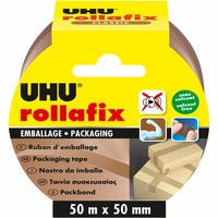 Ruban rollafix brun 50mx50mm
