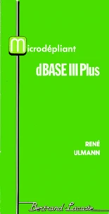 Dbase 3 Plus. Microdepliant