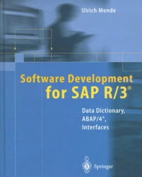Software Development for SAP R/3.