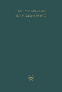 De summo bono, liber VI, tractatus 4, 16 – 5, 1. Index rerum notabilium