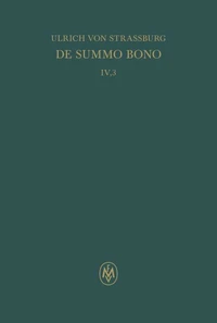 De summo bono. Liber IV, Tractatus 3