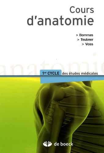 Ulrike Bommas et Philippe Teubner - Cours d'anatomie.
