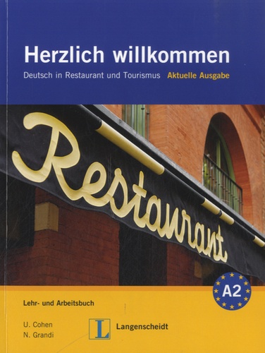 Ulrike Cohen - Herzlich Willkommen - Deutsch in Restaurant und Tourismus. 3 CD audio