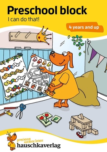 Ulrike Maier - Preschool Block 730 : Kindergarten Activity Book from age 4 years - Starting school Activity Book - for kids, boy and girl - Colourful puzzle block - fun educational learning.