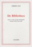 Umberto Eco - De Bibliotheca.