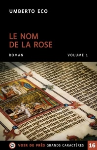 Umberto Eco - Le nom de la rose - 2 volumes.