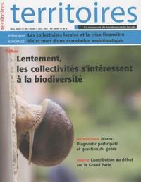 Nicolas Leblanc - Territoires N° 496, Mars 2009 : Lentement, les collectivités s'intéressent à la biodiversité.
