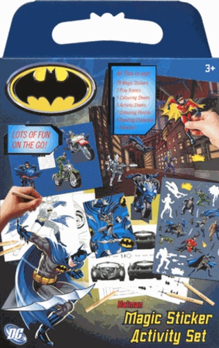  Uniset - Batman Magic Sticker Activity Set.
