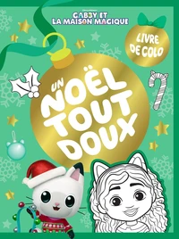 Gabby et la maison magique - Un Noël tout doux - Livre de coloriages