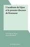  Université de Dijon et Marcel Bouchard - L'académie de Dijon et le premier discours de Rousseau.