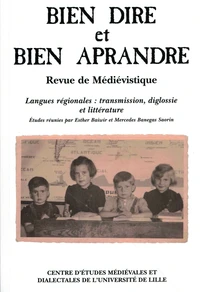 Langues régionales : transmission, diglossie et littérature