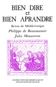 Philippe de Beaumanoir, Jules Mousseron