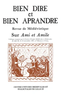 Sur un Ami et Amile