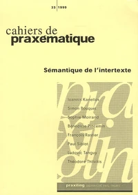 Semantique de l'intertexte