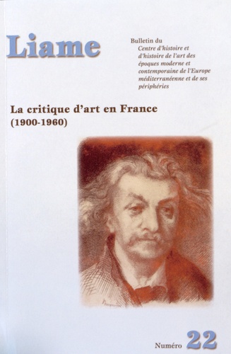 Pierre Pinchon - Liame N° 22 : La critique d'art en France (1900-1960).