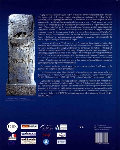 Revue archéologique de Narbonnaise Supplément 44 Les ports dans l'espace méditerranéen antique. Narbonne et les systèmes portuaires fluvio-lagunaires