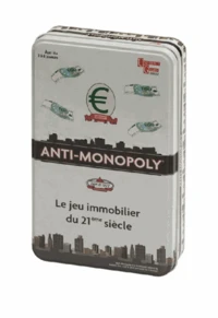 Jeu anti-monopoly - boite metal