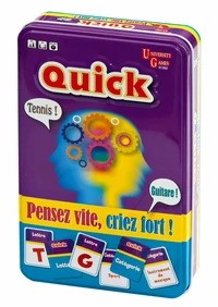 Jeu quick - boite metal