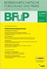 Unternehmensbewertung - BFuP 3/2012.