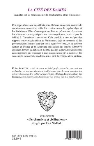 La Cité des Dames. Enquêtes sur les relations entre la psychanalyse et les féminismes