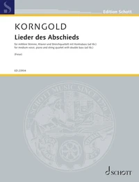 Lieder des Abschieds