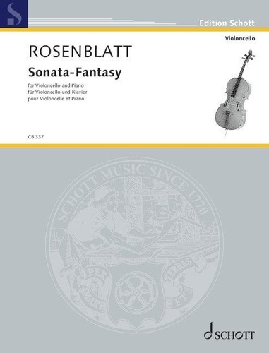 Alexander Rosenblatt - Sonata-Fantasy - Cello and piano.