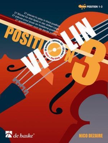 Nico Dezaire - Violin position 3. 1 CD audio MP3