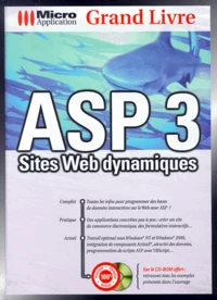 Asp 3. Sites Web Dynamiques, Avec Cd-Rom