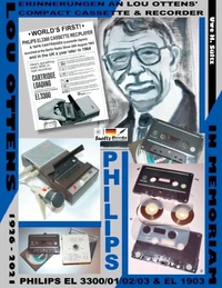 Erinnerungen an Lou Ottens' Compact Cassette &amp; Recorder PHILIPS EL 3300/01/02/03