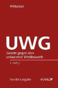 UWG - Gesetz gegen den unlauteren Wettbewerb.