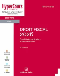 Droit fiscal 2026. 6e éd.
