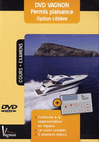  Vagnon - Permis plaisance Option côtière - Cours + examens. 1 DVD