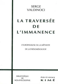 La traversée de l'immanence