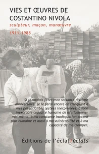 Vies et oeuvres de Costantino Nivola