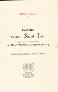 Evangile selon Saint Luc