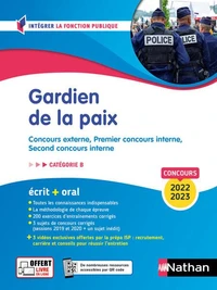 Concours Gardien de la paix Catégorie B