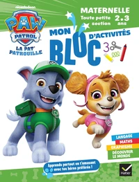 Mon bloc d'activités La Pat' Patrouille Toute petite section