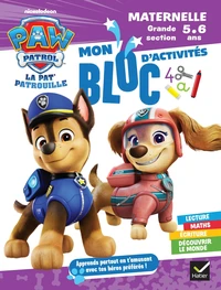 Mon bloc d'activités Pat' Patrouille Grande section