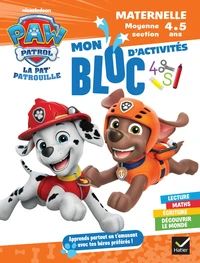 Mon bloc d'activités Pat' Patrouille Moyenne Section