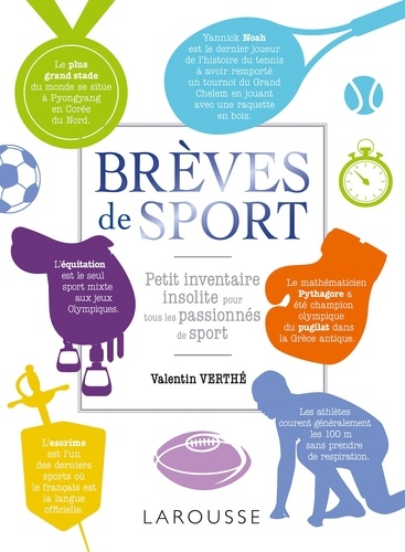 Valentin Verthé - Brèves de sport - Petit inventaire insolite pour tous les passionnés de sport.