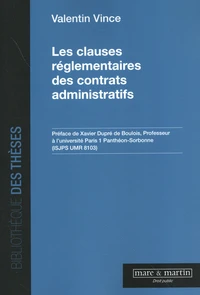 Les clauses réglementaires des contrats administratifs
