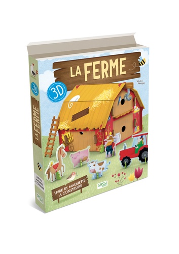 La ferme. 3D carton