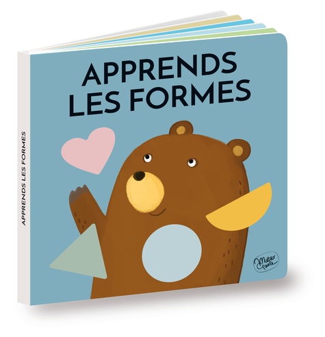 Le cube des formes. Jeux en bois + livre